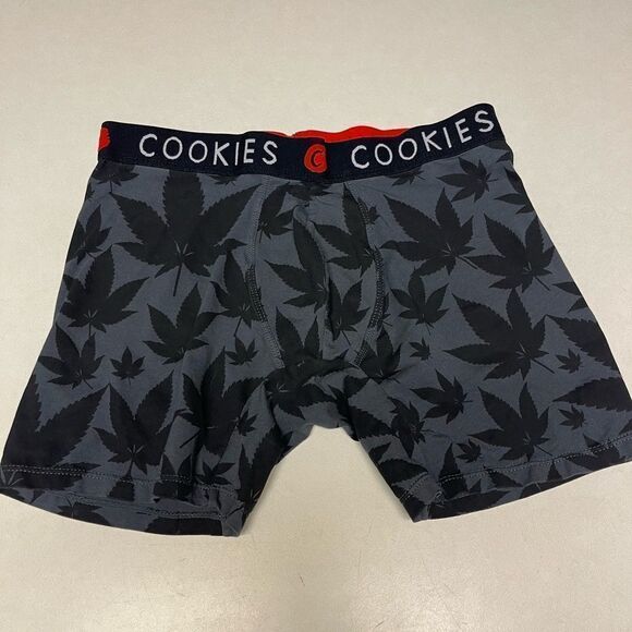 Cookies - MEN'S MJ LEAF BOXER BRIEFS - Picture 1 of 4
